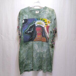 Tennessee River Gold XL T-shirt Fishinghawk Design 1996 Vintage